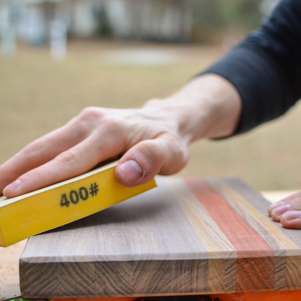 slide 6 of 6, Gator Super Sponge Extra fine 400-Grit Sanding sponge 3-in x 5-in, 1 ct