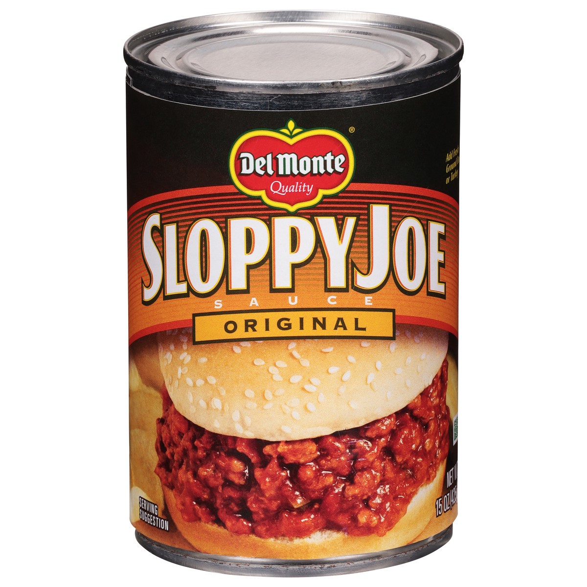 slide 1 of 9, Del Monte Original Sloppy Joe Sauce, 15 oz