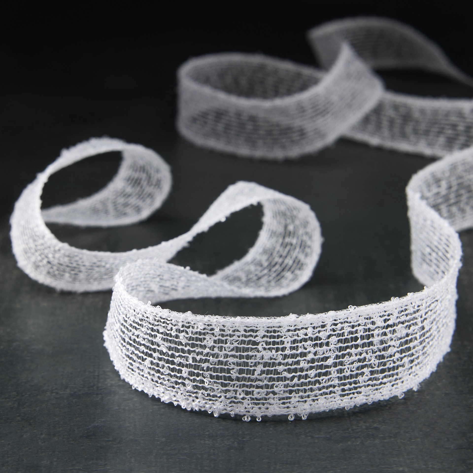 slide 3 of 4, 7/8" X 5yd. Mesh Ribbon By Celebrate It, 7/8 in x 5 yd