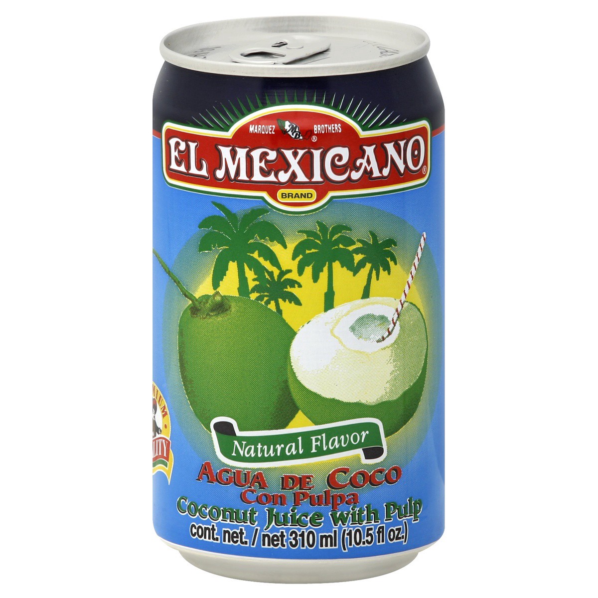 slide 1 of 4, El Mexicano Agua De Coco, 10.5 fl oz