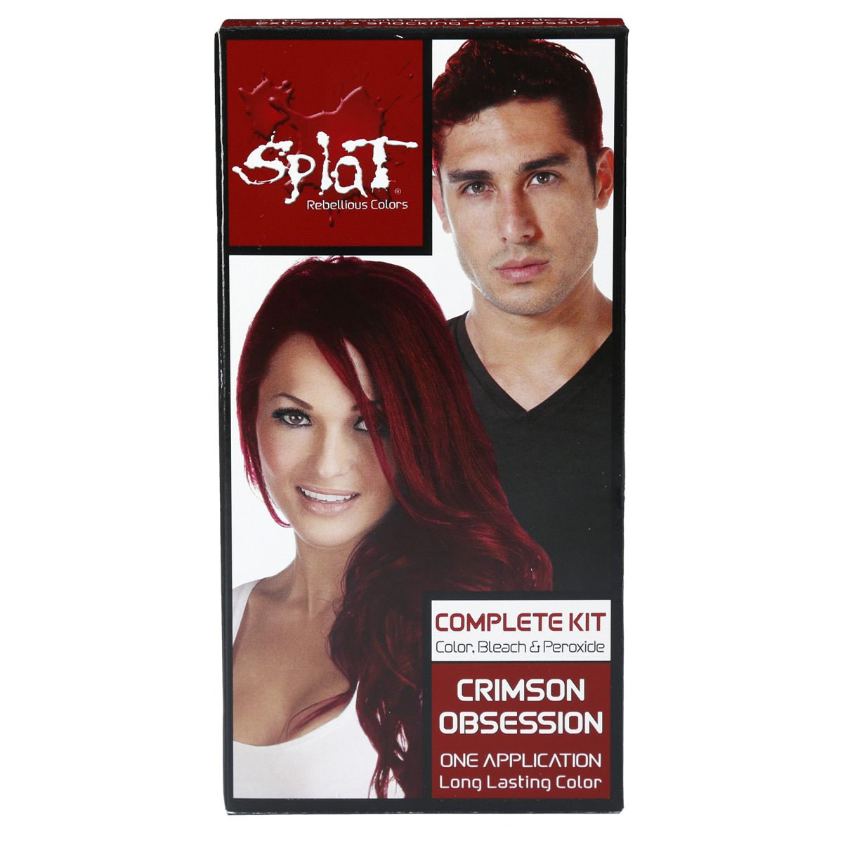 slide 1 of 5, Splat Rebellious Colors Purple Desire Complete Hair Color Kit, 1 ct