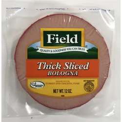Field Meats Field Thick Sliced Bologna - 12 oz
