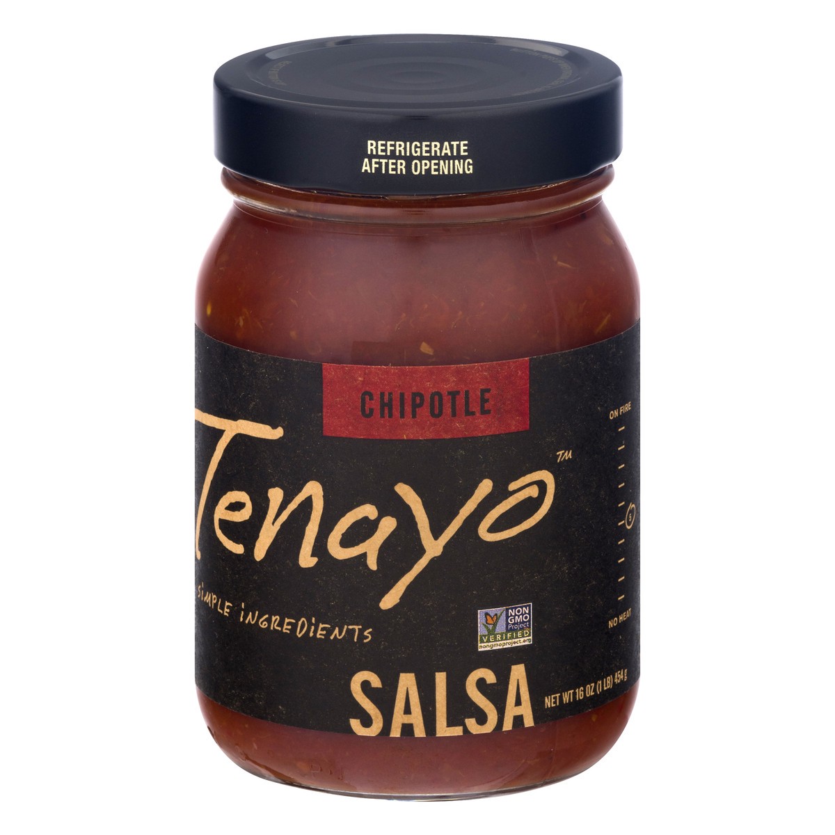 slide 3 of 10, Tenayo Slow Roasted Chipotle Salsa 16 oz Jar, 16 oz