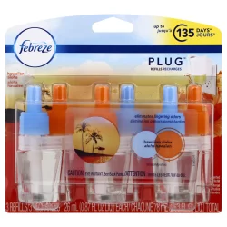 Febreze Odor-Eliminating Fade Defy PLUG Air Freshener Refill, Hawaiian Aloha
