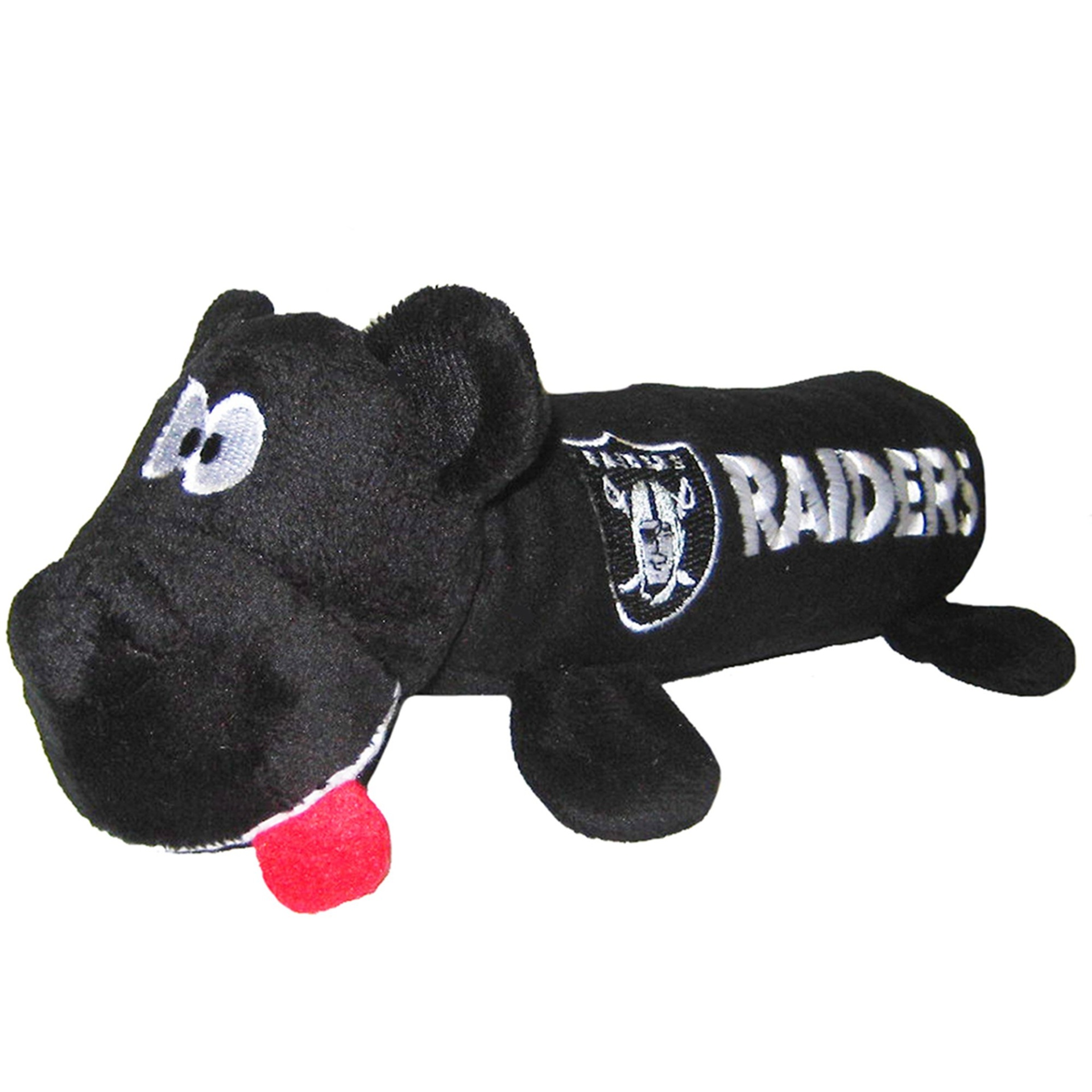 slide 1 of 1, Pets First Oakland Raiders Tube Toy For Dogs, LG