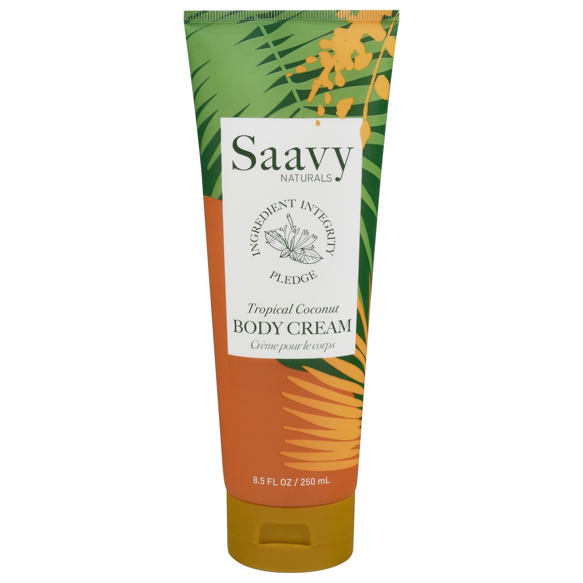 slide 6 of 13, Saavy Naturals Tropical Coconut Body Cream 8.5 fl oz, 1 ct