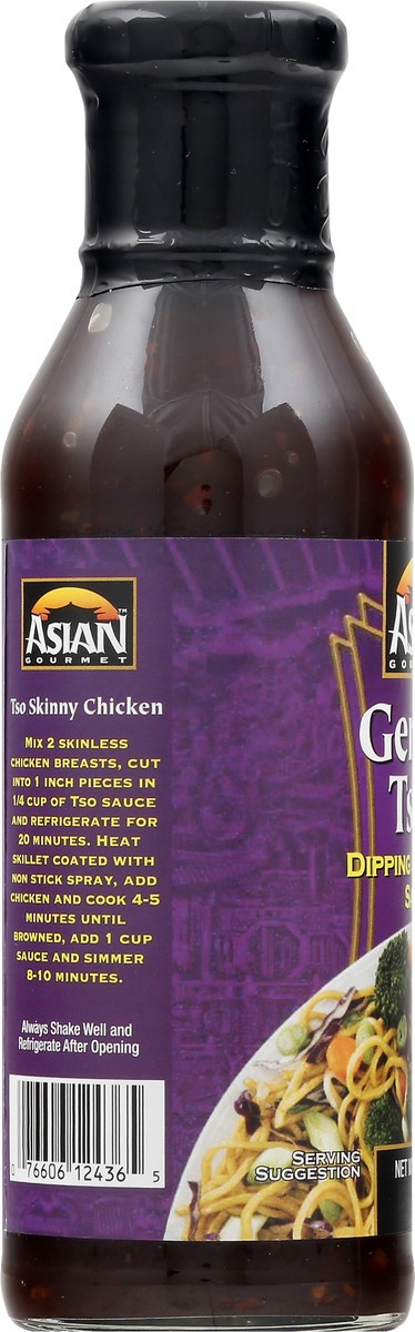 slide 5 of 9, Asian Gourmet Dipping & Grilling Sauce, General Tso's, 15 oz