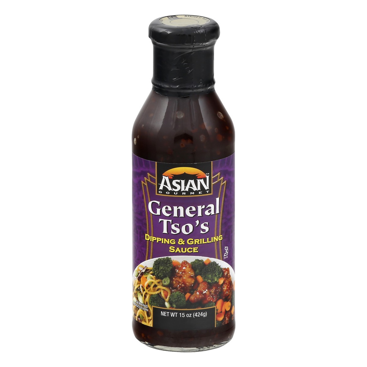 slide 1 of 9, Asian Gourmet Dipping & Grilling Sauce, General Tso's, 15 oz