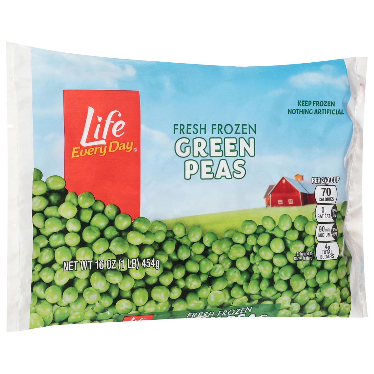 slide 14 of 14, Life Every Day Fresh Frozen Green Peas 16 oz, 16 oz