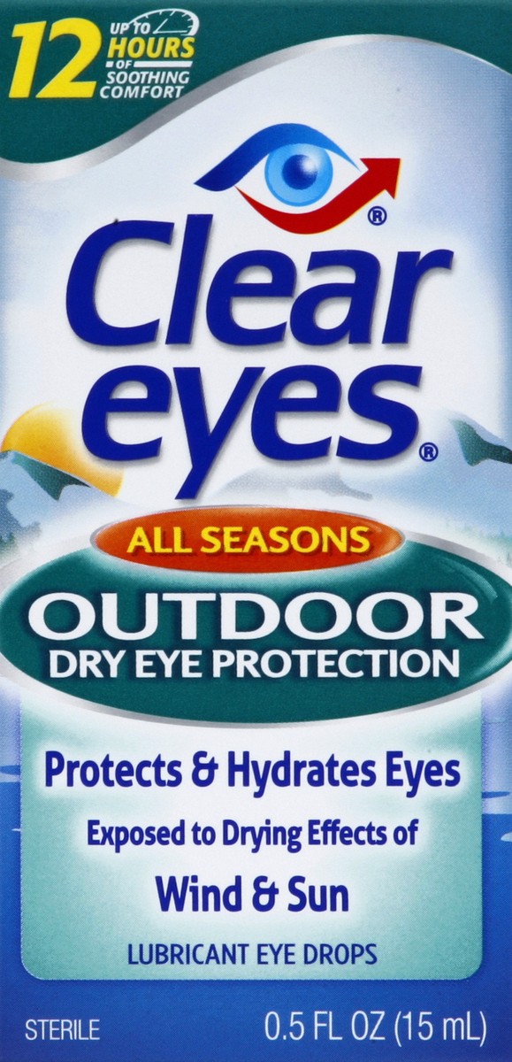 slide 4 of 4, Clear Eyes Clreye Outdoor Relief Drops, 0.5 oz