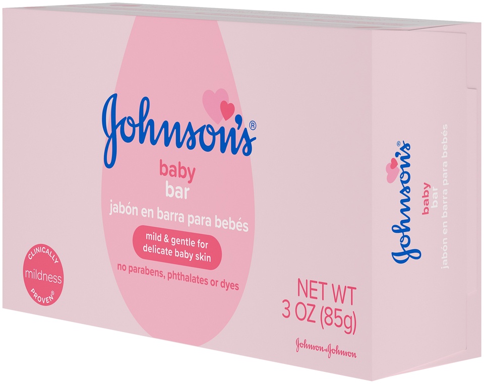 Johnson's Baby Body Soap Bar, Gentle For Bath And Skin Care