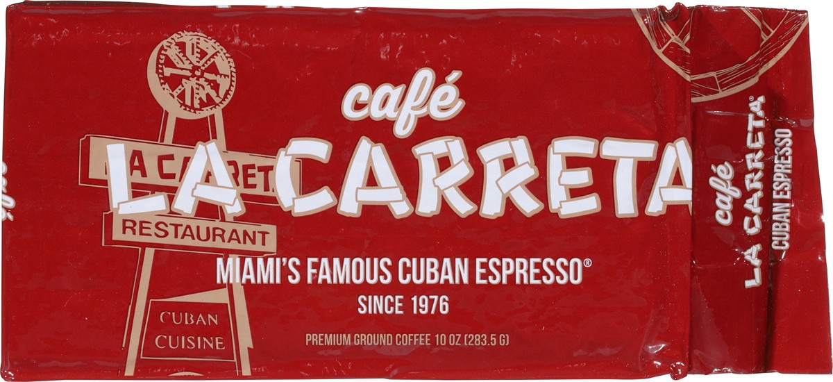 slide 11 of 13, Café La Carreta Premium Cuban Espresso Coffee - 10 oz, 10 oz