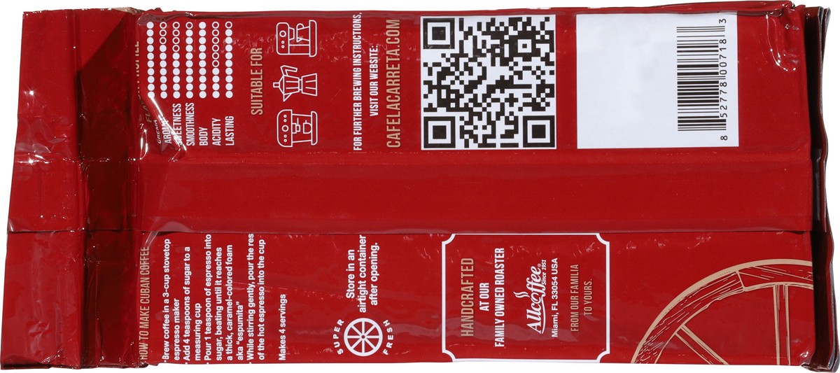 slide 10 of 13, Café La Carreta Premium Cuban Espresso Coffee - 10 oz, 10 oz