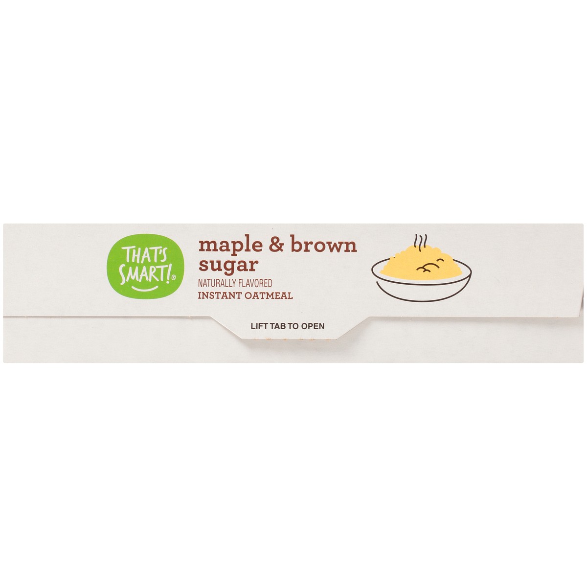 slide 4 of 9, That's Smart! Maple & Brown Sugar Flavored Instant Oatmeal, 9.1 oz