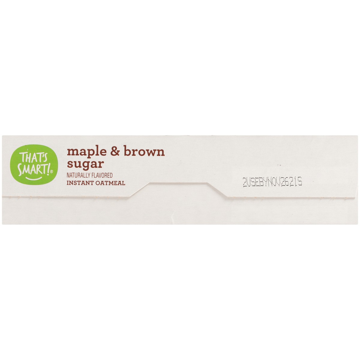 slide 6 of 9, That's Smart! Maple & Brown Sugar Flavored Instant Oatmeal, 9.1 oz