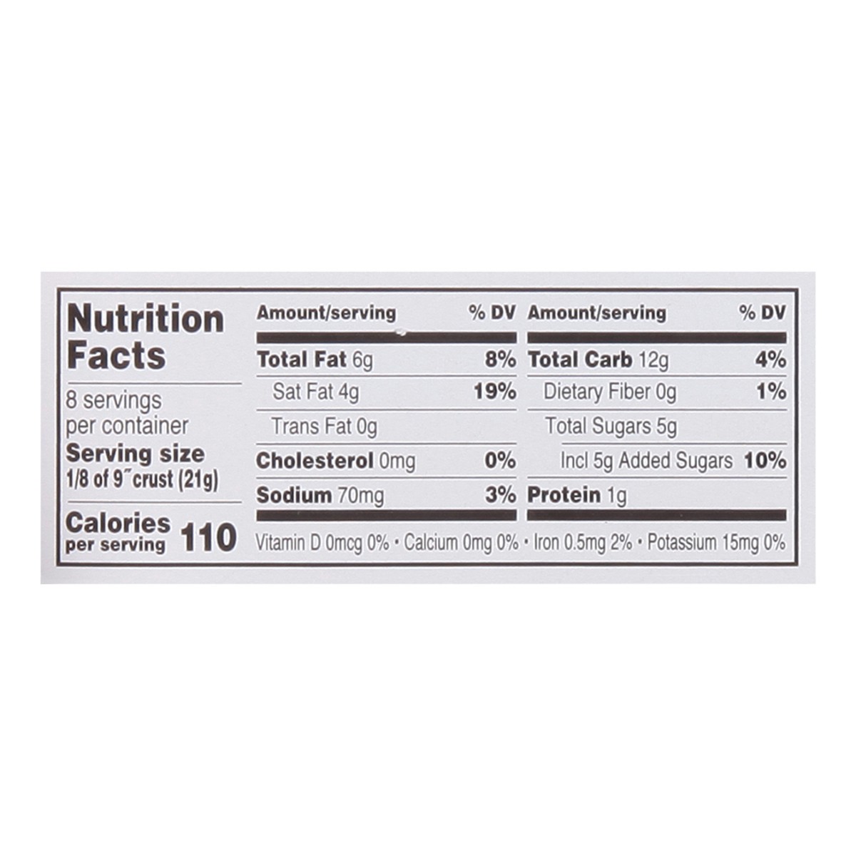 slide 7 of 13, Food Club 9 Inch Graham Cracker Pie Crust 6 oz, 6 oz