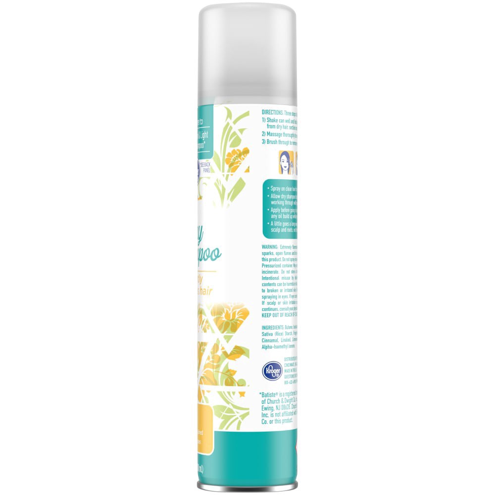 slide 4 of 4, Kroger Light & Clean Sheer Dry Shampoo, 6.76 fl oz