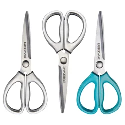 Farberware All Purpose Stamped SS Shears-Asstd