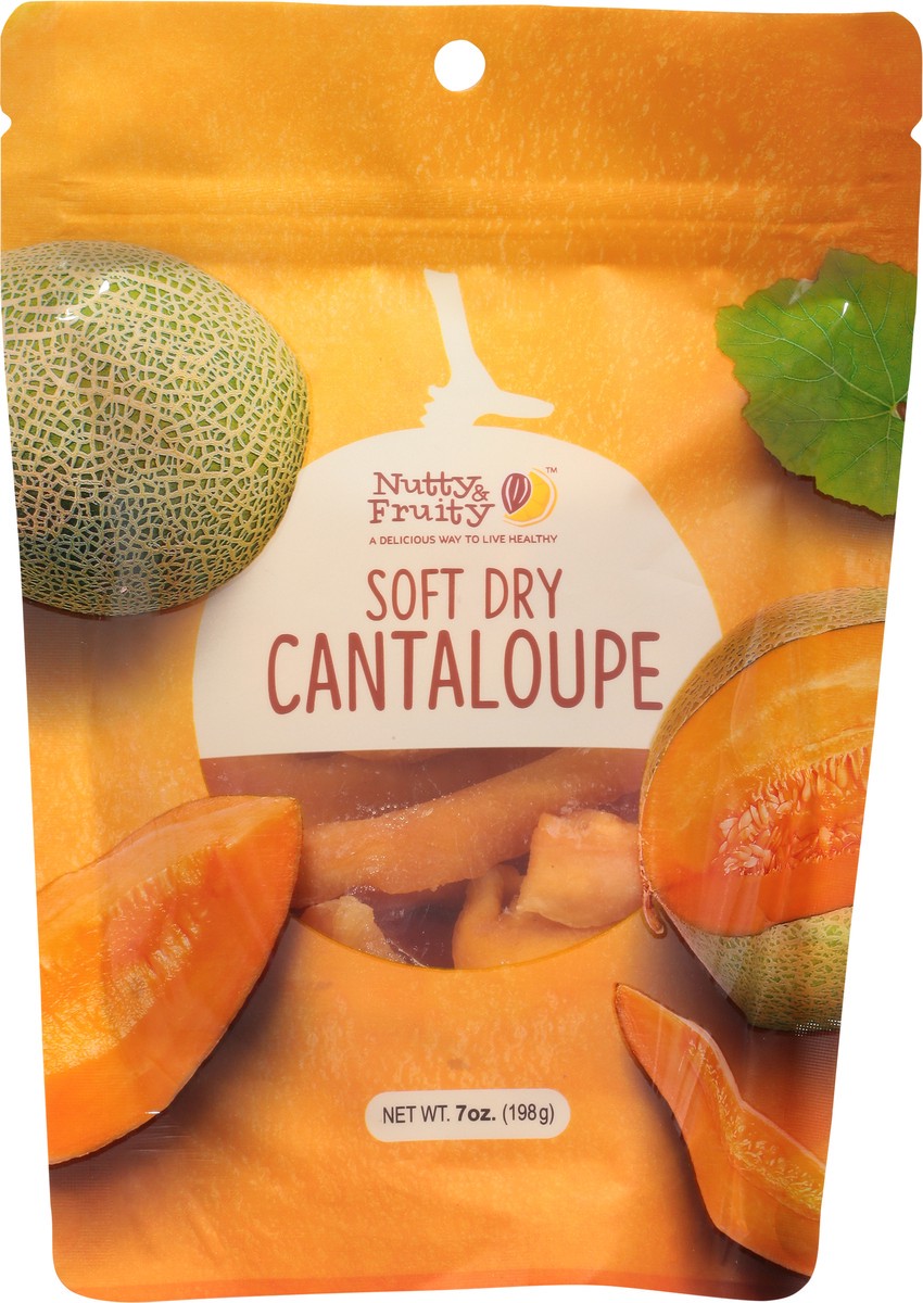 slide 8 of 9, Nutty & Fruity Nutty And Fruity Soft Dry Cantaloupe, 7 oz