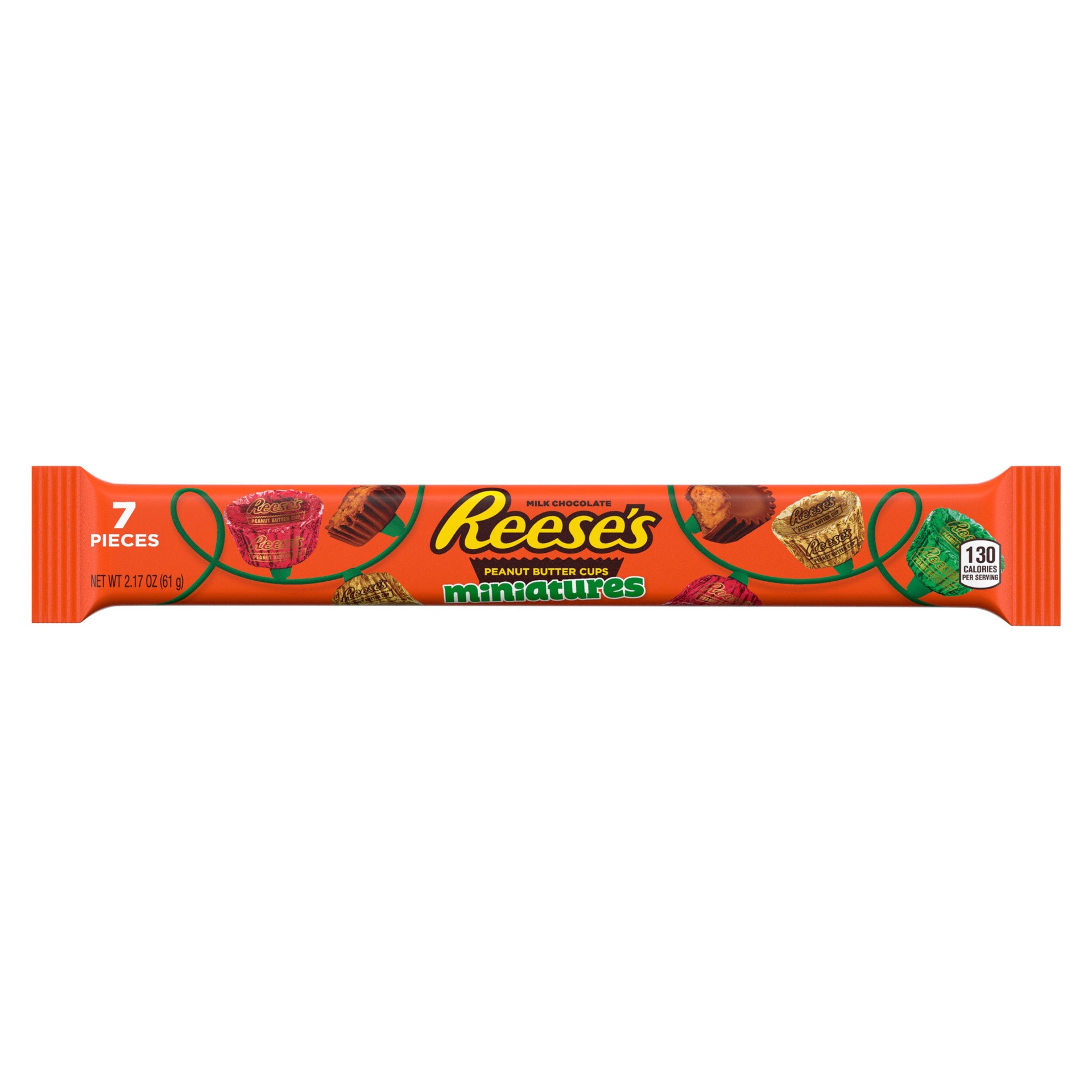 slide 1 of 4, Reese's Holiday Peanut Butter Cups Miniatures, 2.17 oz