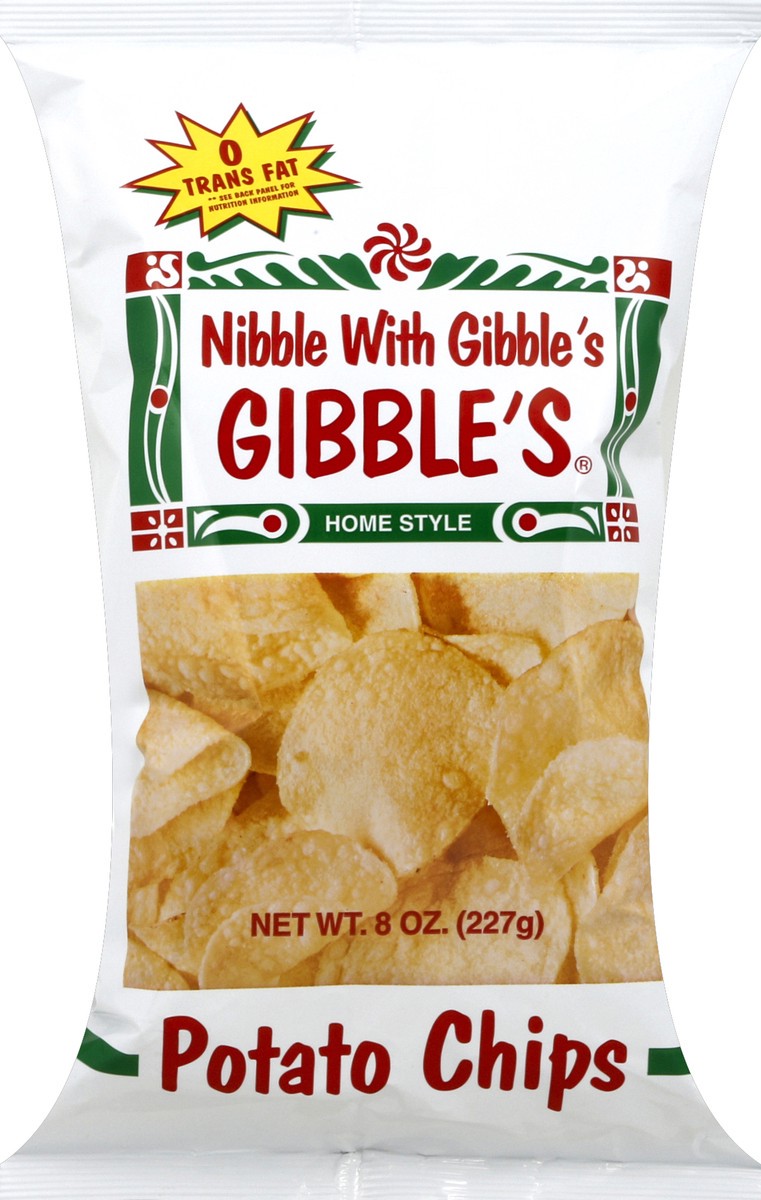 slide 5 of 5, Utz Nibble With Gibble's Potato Chips, 8 oz