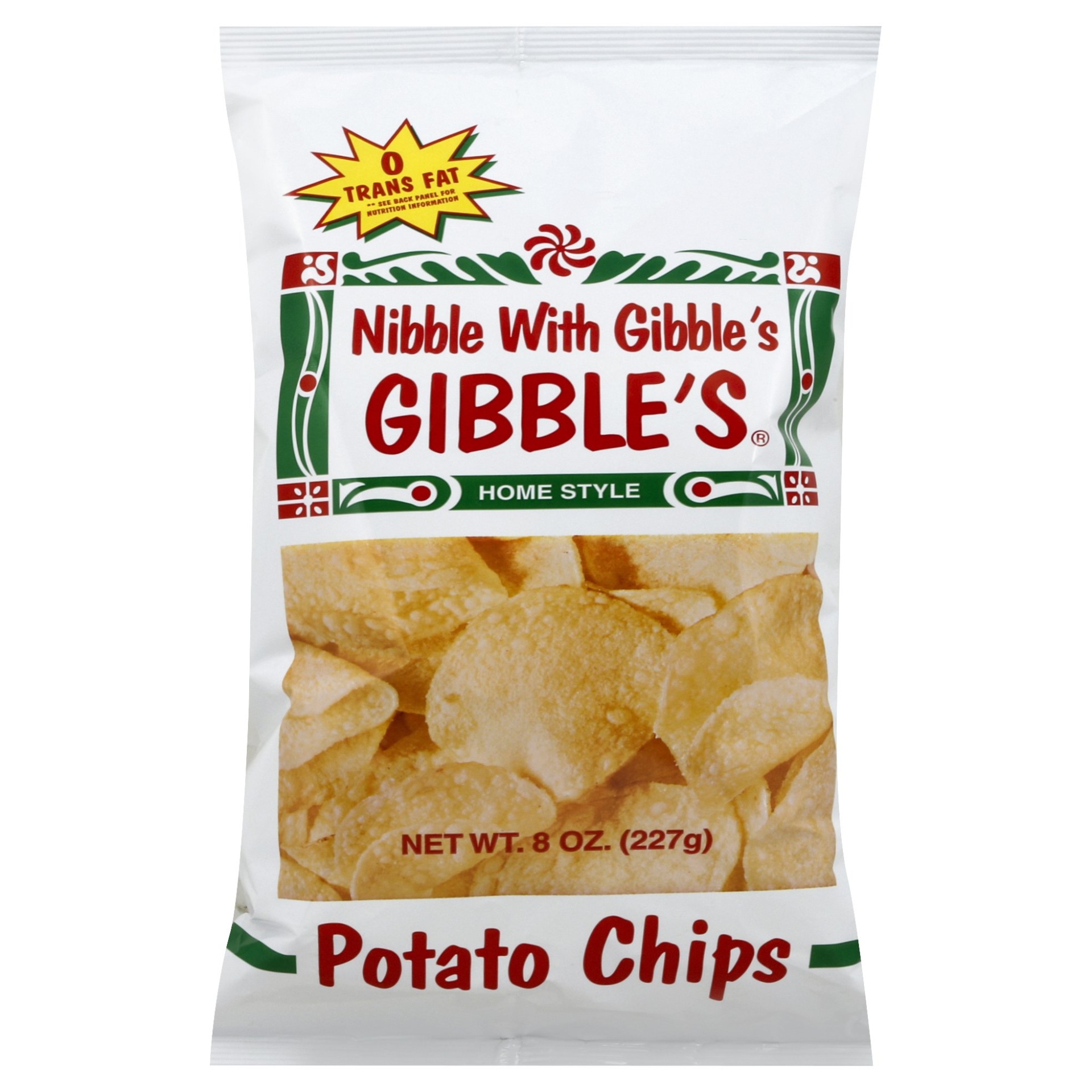 slide 1 of 5, Utz Nibble With Gibble's Potato Chips, 8 oz