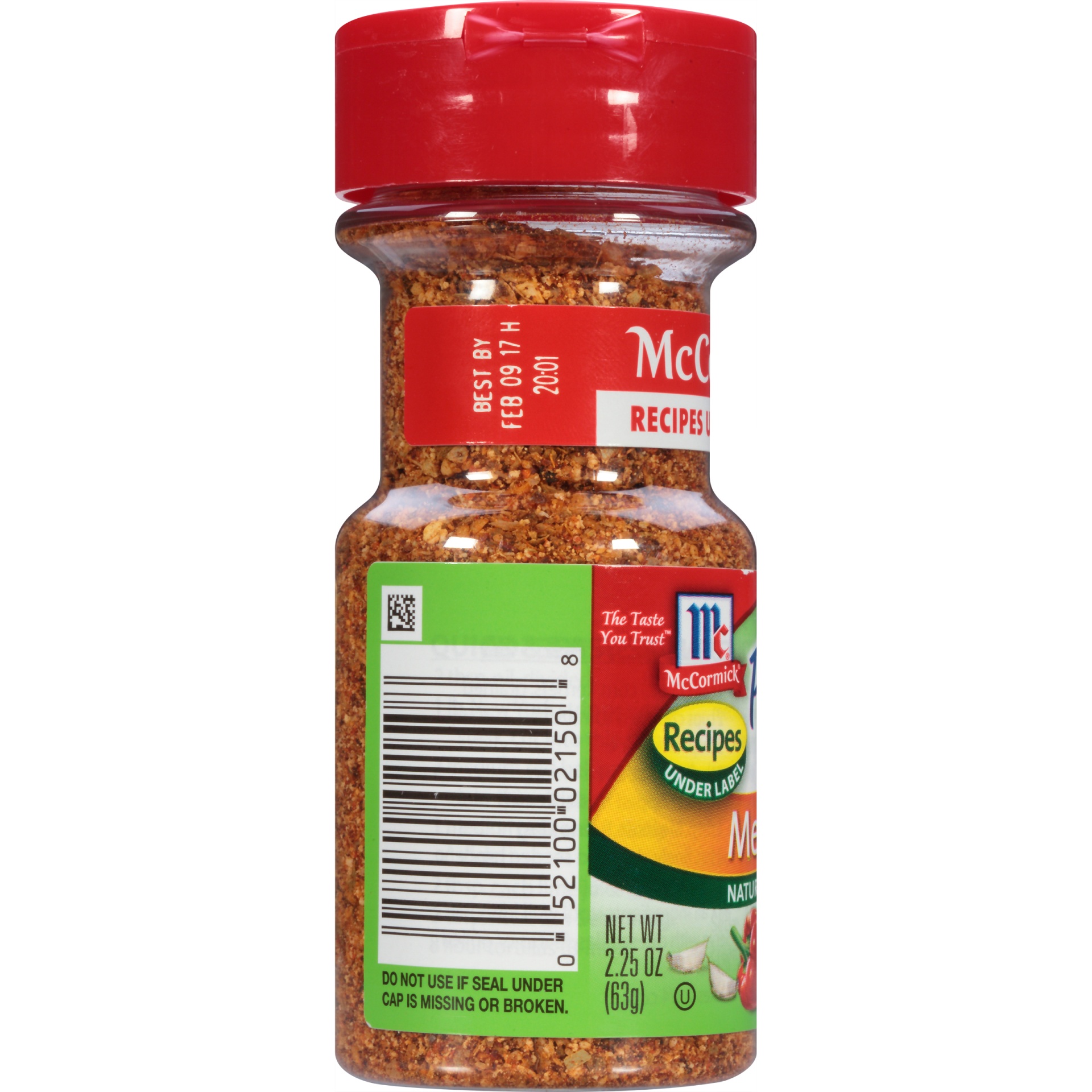 slide 2 of 5, McCormick Perfect Pinch Mexican Seasoning, 2.25 oz