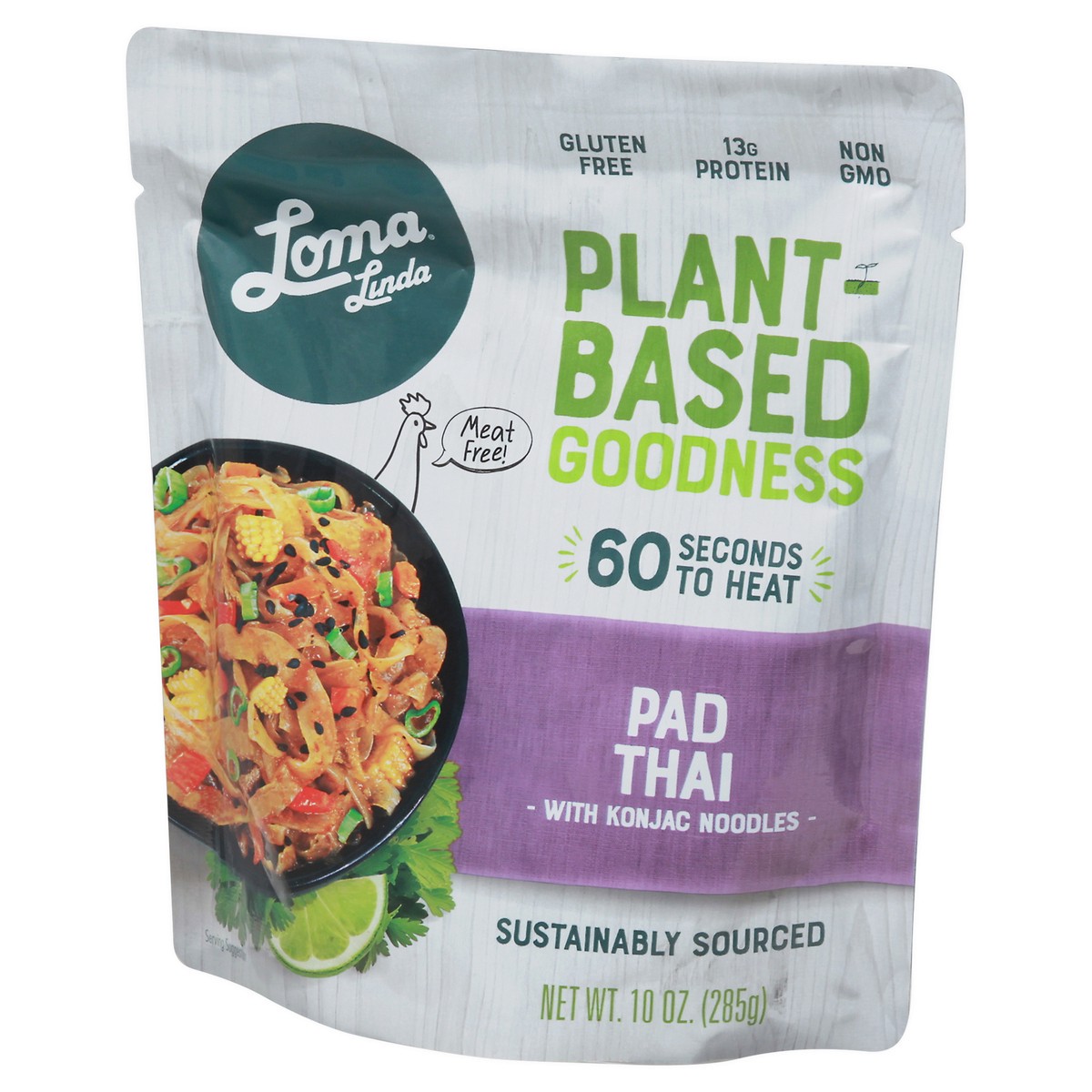 slide 3 of 9, Loma Linda Pad Thai with Konjac Noodles 10 oz, 10 oz