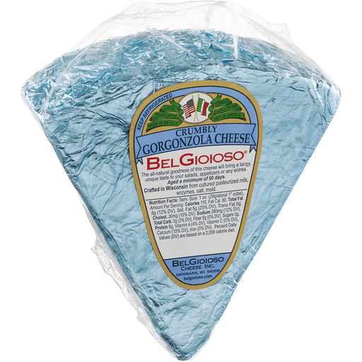 BelGioioso Crumbly Gorgonzola 8oz - Cedar Valley Cheese Store