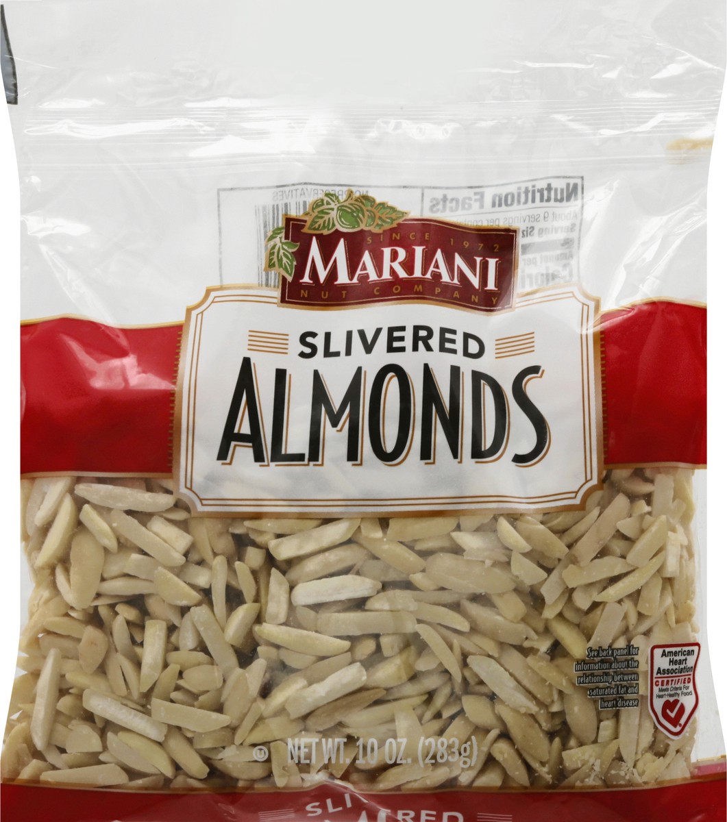 slide 1 of 13, Mariani Slivered Almonds 10 oz, 10 oz