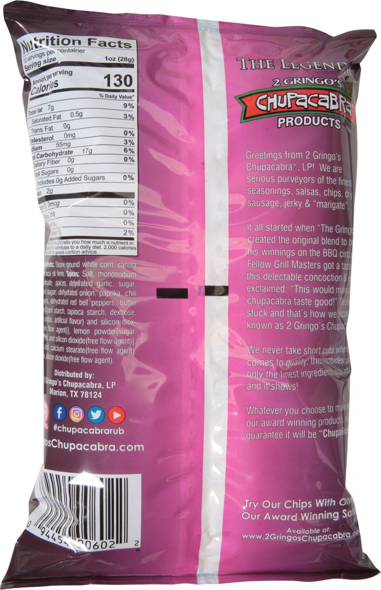 slide 7 of 9, 2 Gringo's Chupacabra Original Tortilla Chips - 10 oz, 10 oz