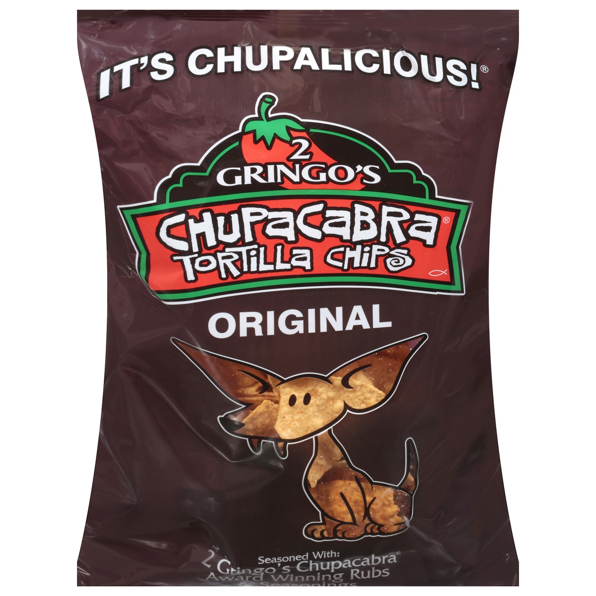 slide 1 of 1, 2 Gringo's Chupacabra Original Tortilla Chips 10 oz, 10 oz