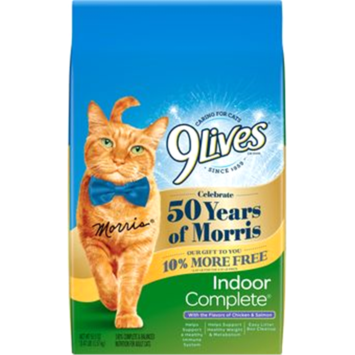 slide 4 of 4, 9Lives Indoor Complete Cat Food, 3.47 lb