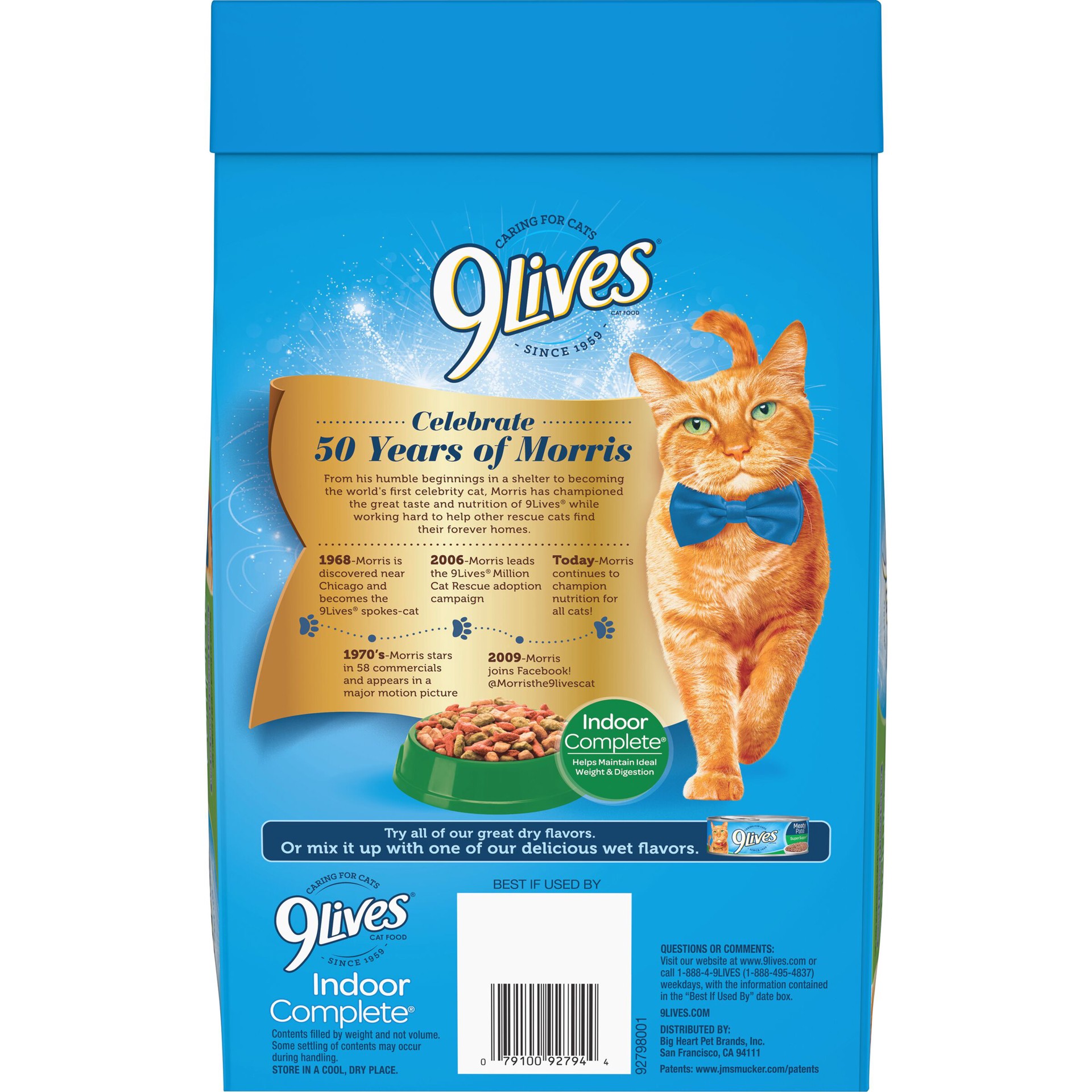 slide 5 of 5, 9Lives® indoor complete dry cat food, 3.47 lb