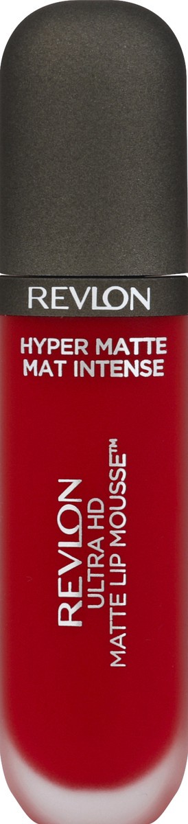 slide 2 of 3, Revlon Ultra Hd Lip Mousse Hyper Matte, Liquid Lipstick, 100 Degrees, 0.02 fl oz