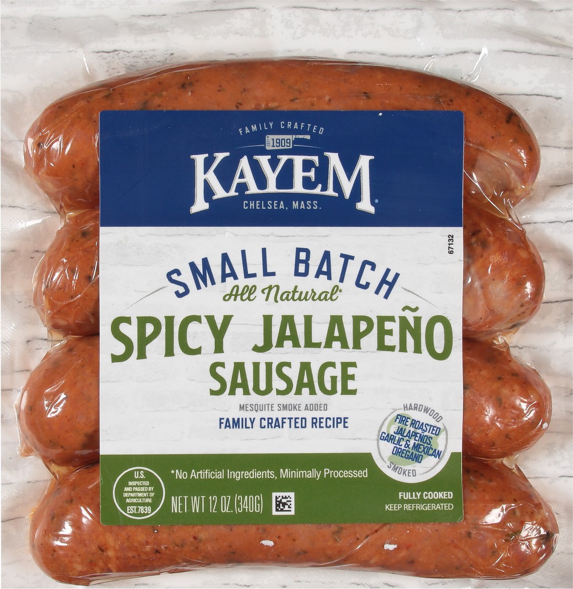 slide 11 of 13, Kayem Family Crafted Sausage Spicy Jalapeno, 12 oz