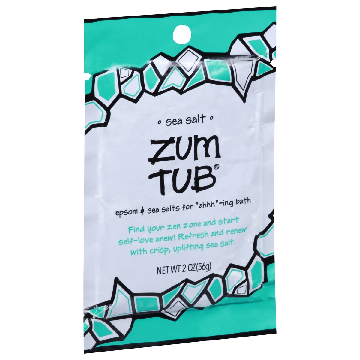 slide 2 of 9, Zum Sea Salt Bath Salts, 2 oz