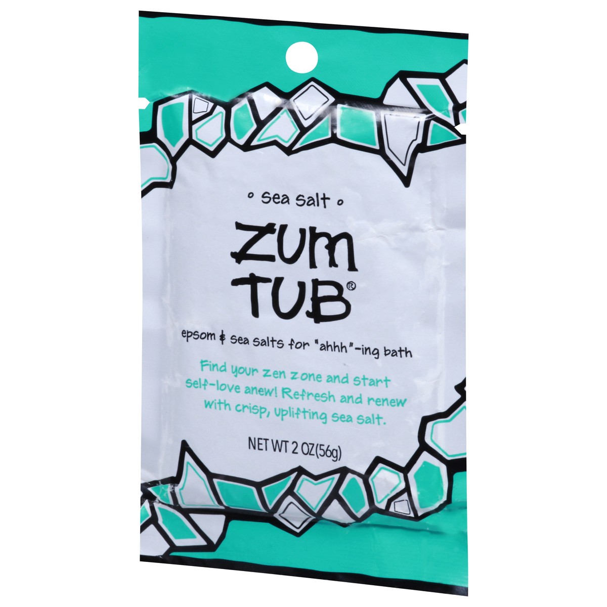 slide 6 of 9, Zum Sea Salt Bath Salts, 2 oz