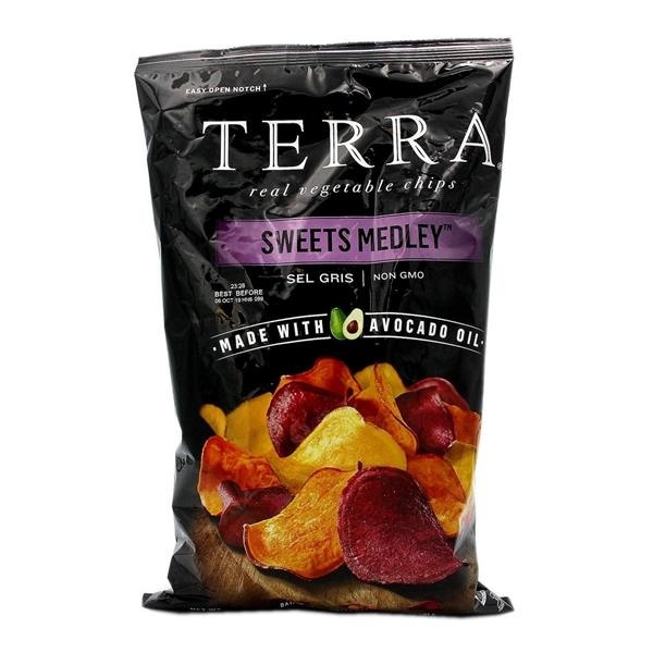 slide 1 of 1, Terra Sweet Medley Sel Gris Real Vegetable Chips 5 oz. Bag, 5 oz