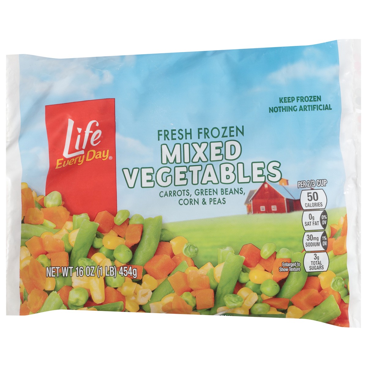 slide 2 of 14, Life Every Day Fresh Frozen Mixed Vegetables 16 oz, 16 oz