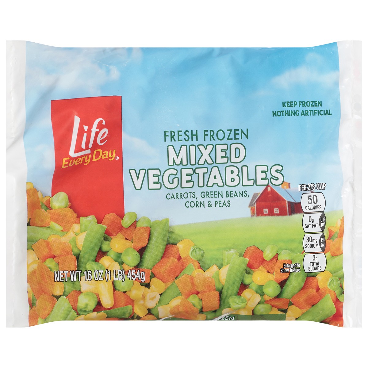 slide 7 of 14, Life Every Day Fresh Frozen Mixed Vegetables 16 oz, 16 oz