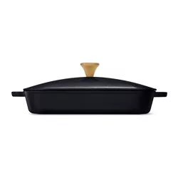 Kitchen & Table by H-E-B Enameled Cast Iron Bake Dish - Classic Black