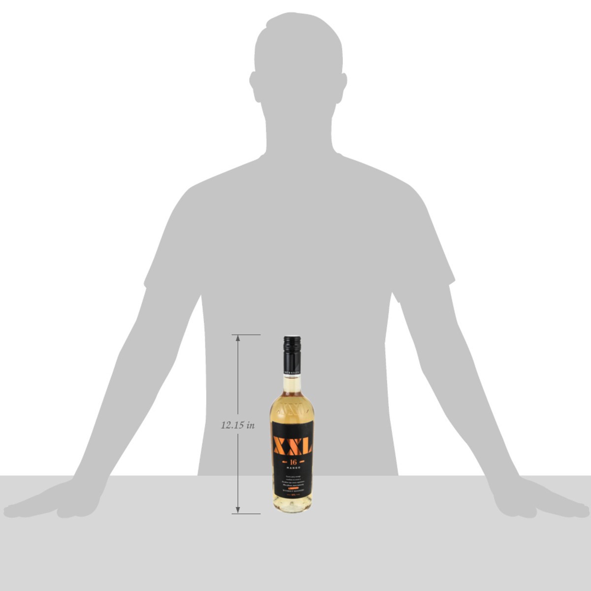 slide 12 of 12, XXL Mango Grape Wine 750 ml, 750 ml