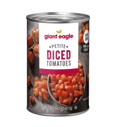 Giant Eagle Petite Diced Tomatoes