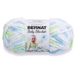 Bernat Baby Blanket Yarn, Funny Prints