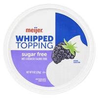 slide 12 of 17, MEIJER WHIPPED TOPPING SUGAR FREE, 8 oz