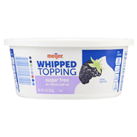 slide 14 of 17, MEIJER WHIPPED TOPPING SUGAR FREE, 8 oz