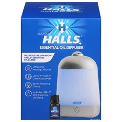 SpaRoom Halls Essential Oil Diffuser 1 ea