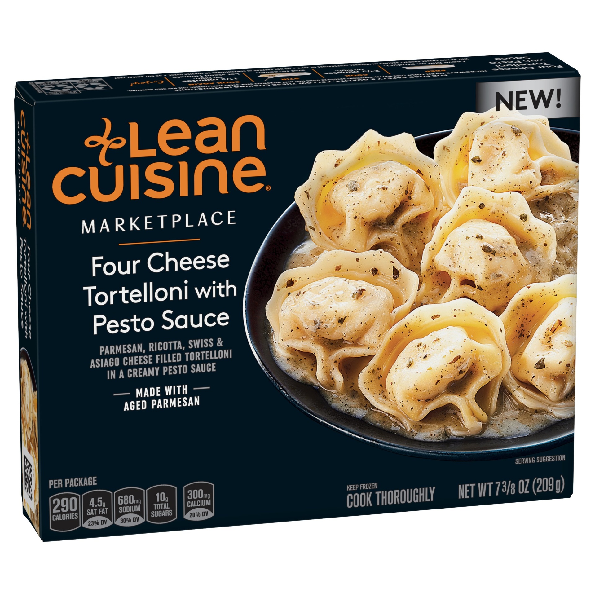 slide 1 of 1, Lean Cuisine Four Cheese Tortelloni, 8 oz