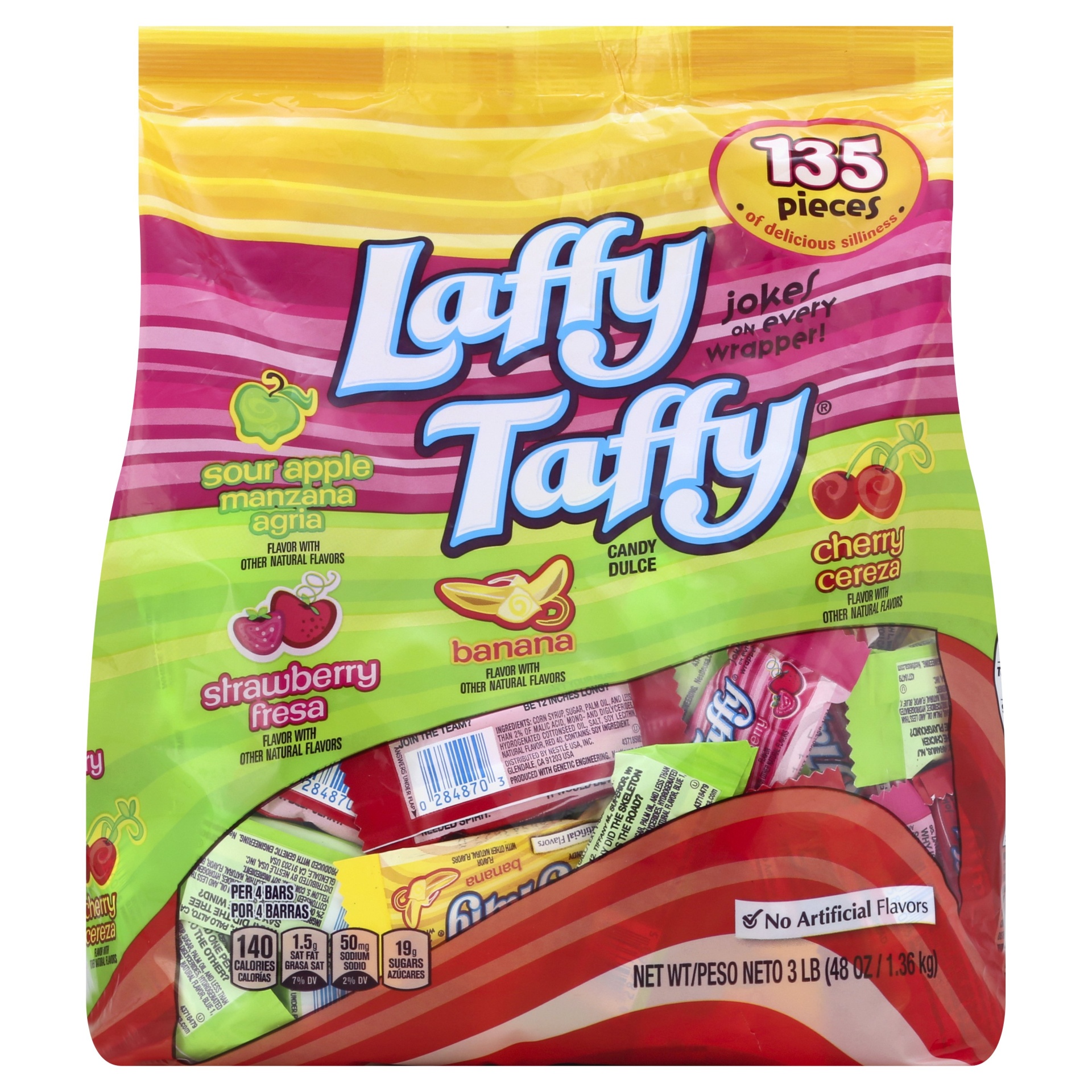 slide 1 of 8, Laffy Taffy Candy Variety Pack, 48 oz